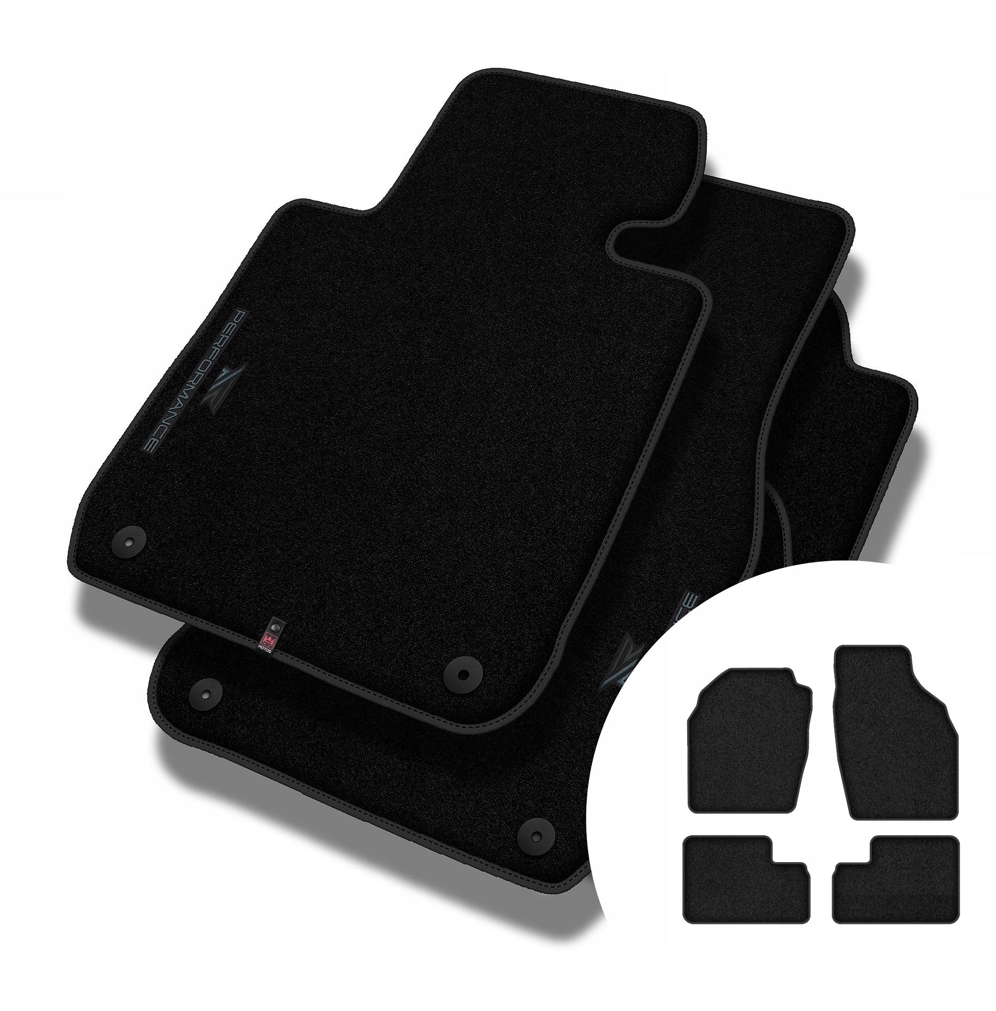 Velúrové koberčeky Performance Premium pre Opel Agila A 2002-2008
