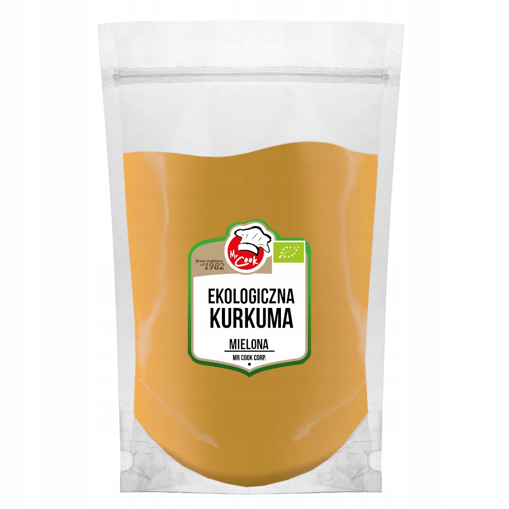 EKOLOGICZNA KURKUMA mielona 500g BIO #JAKOŚĆ Indie