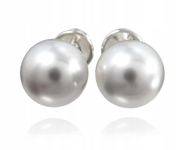 Crystal Pearl Náušnice Perly Bílé Stříbro Arande