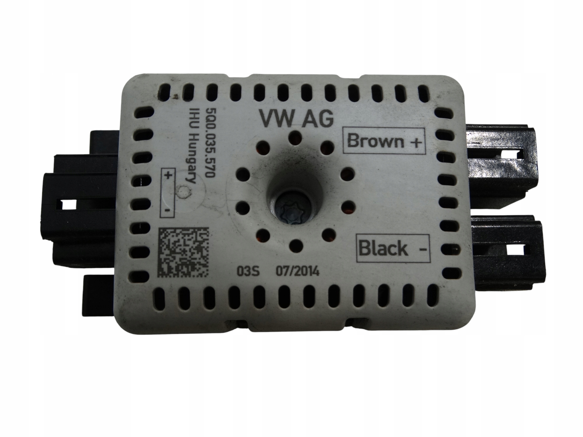 filter PRZECIWZAKLOCENIOWY module VOLKSWAGEN GOLF VII 5Q0035570