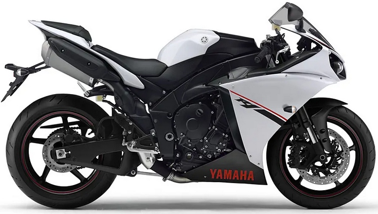Samolepky Na Motocykl Juula Pro Yamaha Yzf R1 2014 Bílé 1 RN22