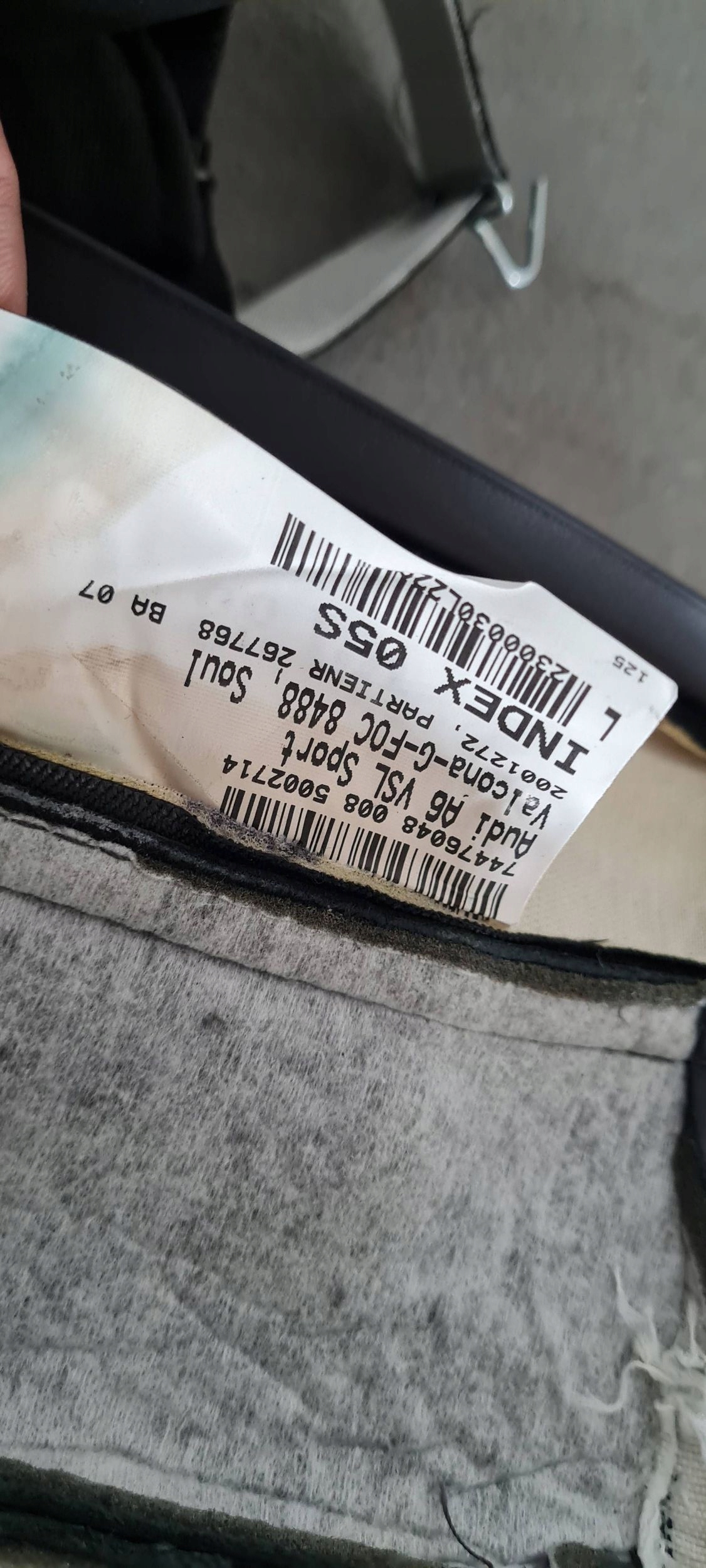 A6 C7 4G seat MATA seat left left front SLINE leather black A7 4G