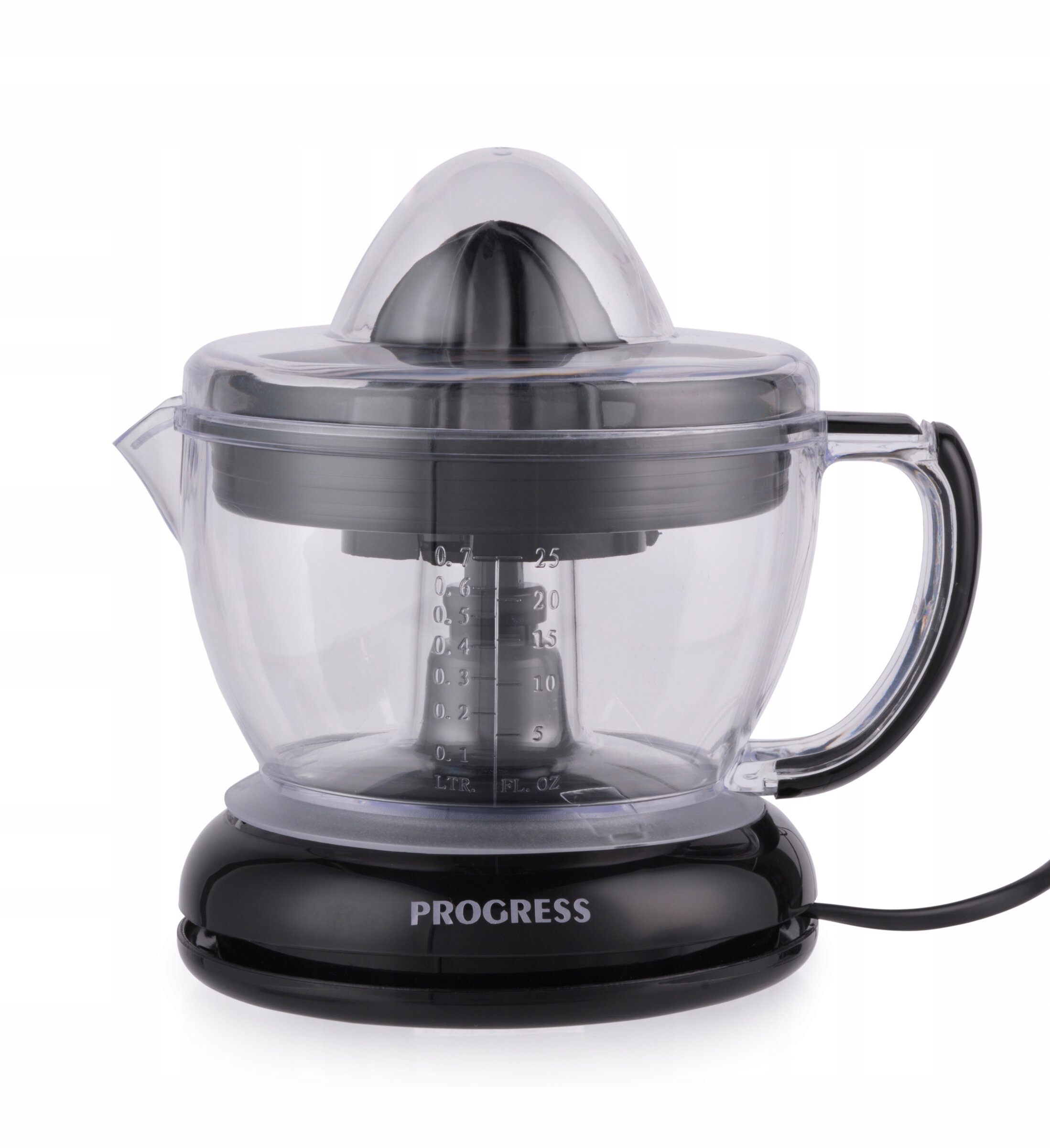 Elektrický Síťový Odšťavňovač Citrusů Černý 40 W Progress 700 ML