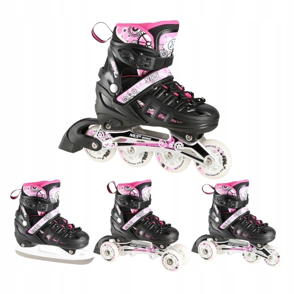 Brusle Nils Extreme NH10905.2 4v1 růžové Velikost: M(35-38)