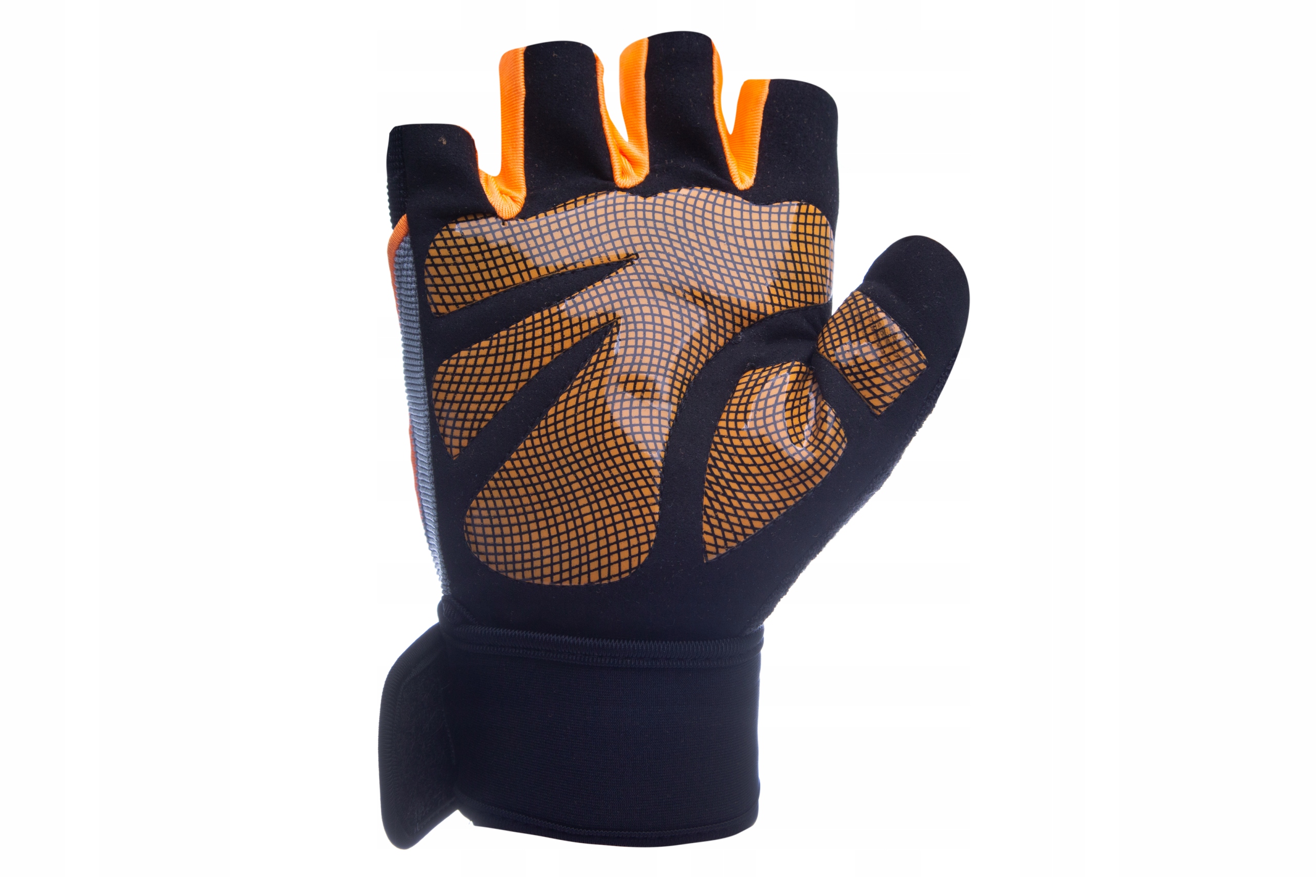 Rękawiczki rowerowe kolarskie ŻELOWE nadgarstek XL Materiał dominujący poliester