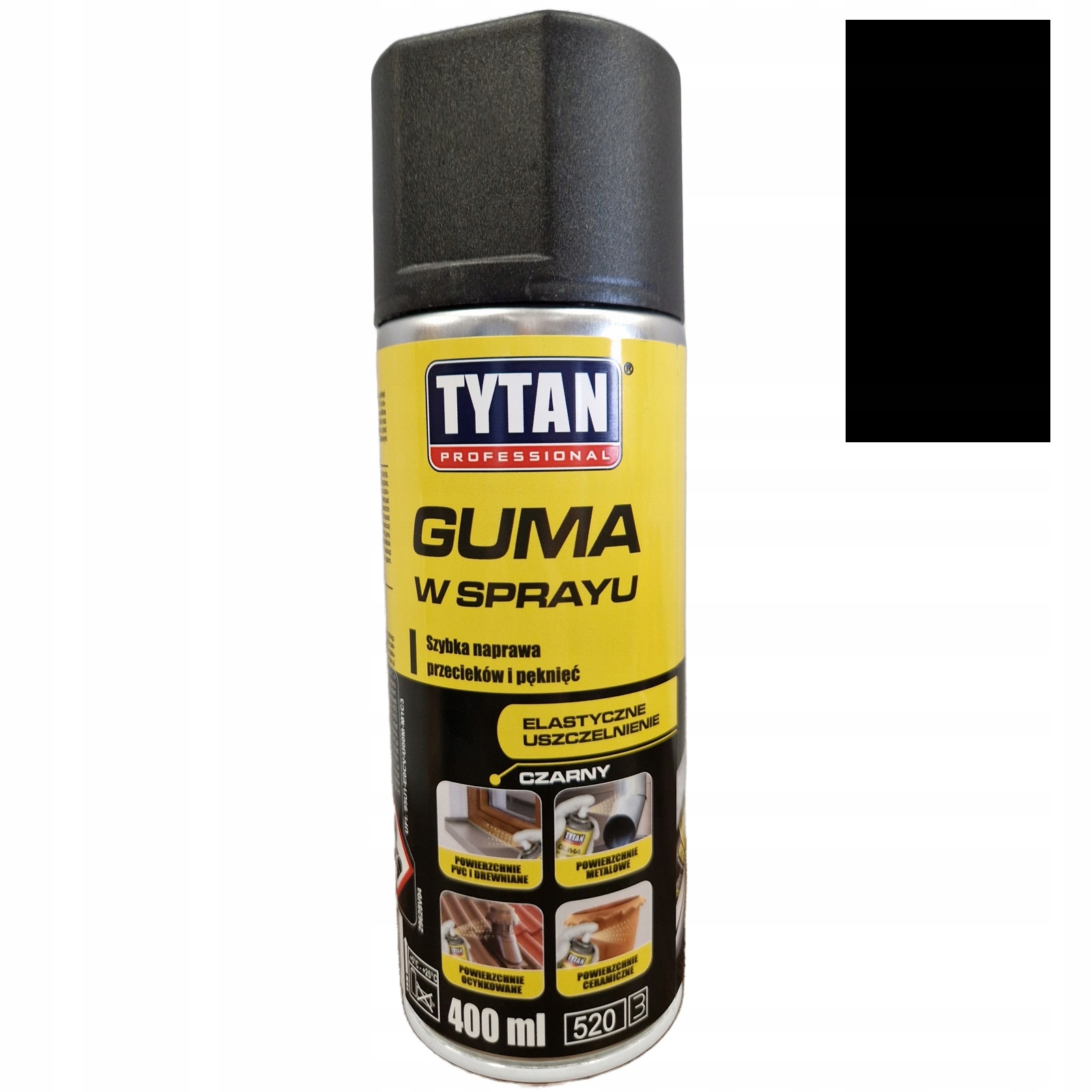 GUMA w SPRAY Uszczelniacz Dekarski WODA STOP TYTAN Kod producenta GUMA w SPRAY Tytan