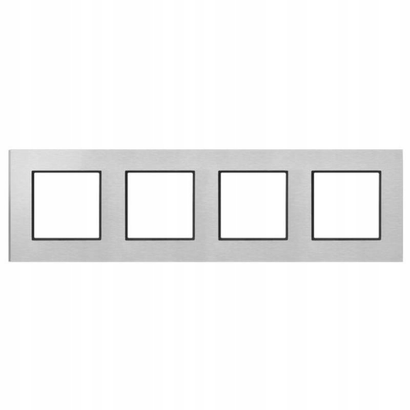 Ospel Aria brúsený hliník – rámček R-4UAC