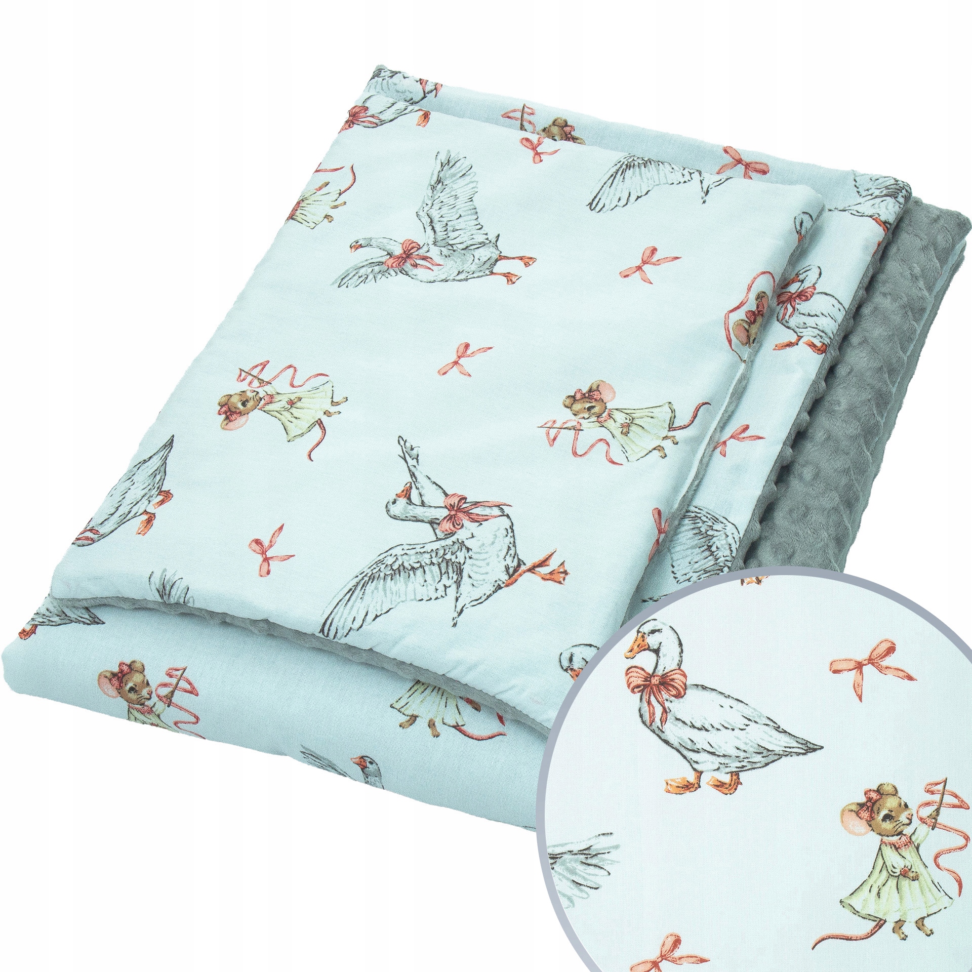 Kocyk Przedszkolaka Do Przedszkola Minky 100x135 Poduszka Kerstin