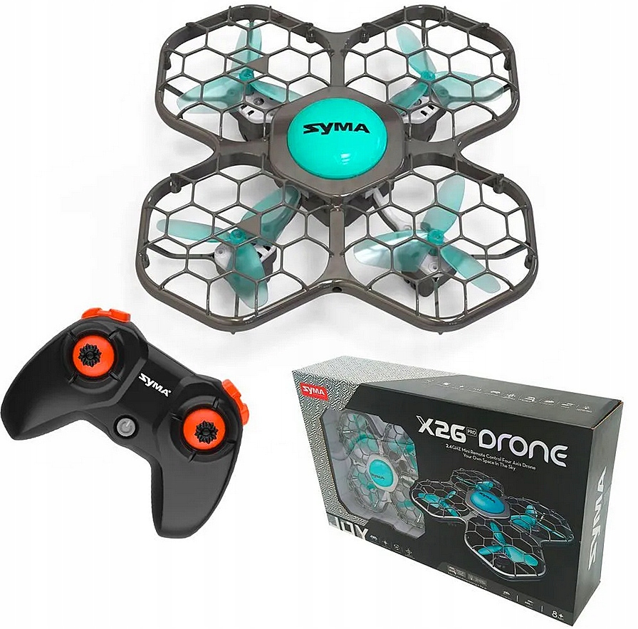 Дрон RC SYMA X26 PRO-трюки светодиодный WIFI зависание-избегает препятствий большой АКУ