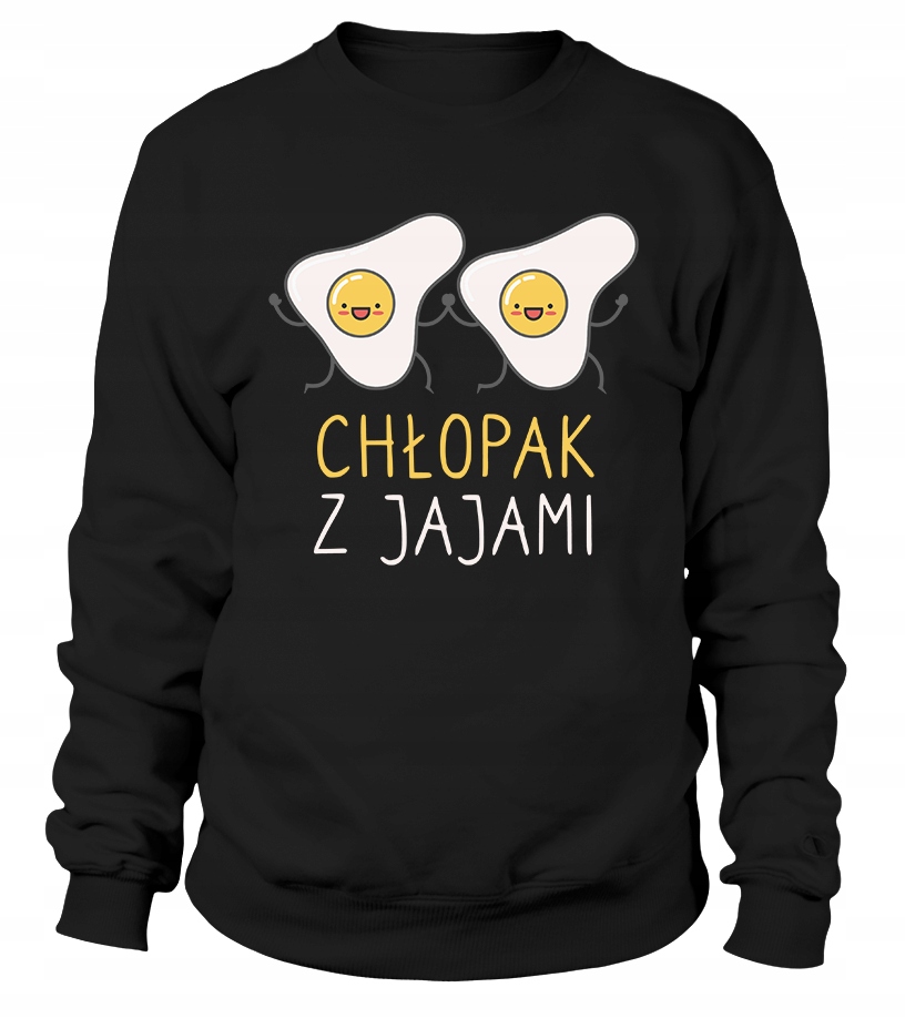 Pánská Mikina Chlapec s vejci L Černá Pro něj Chlapa Manžela Chlapa