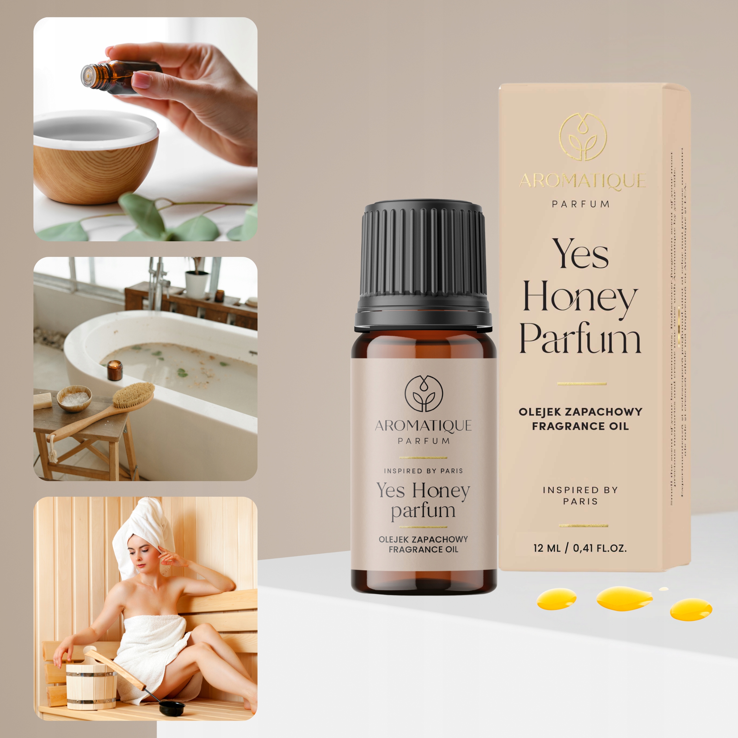 OLEJEK ZAPACHOWY Yes Honey PERFUM AROMATIQUE Perfumy 12ml Giorgio Armani Nazwa zapachu producenta Yes Honey