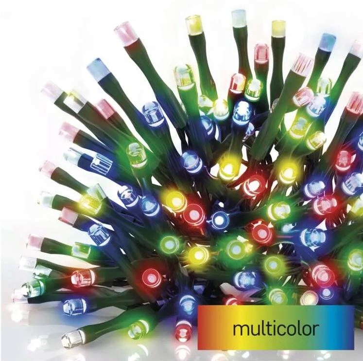 

Lampki choinkowe Classic 120 Led 12m multikolor