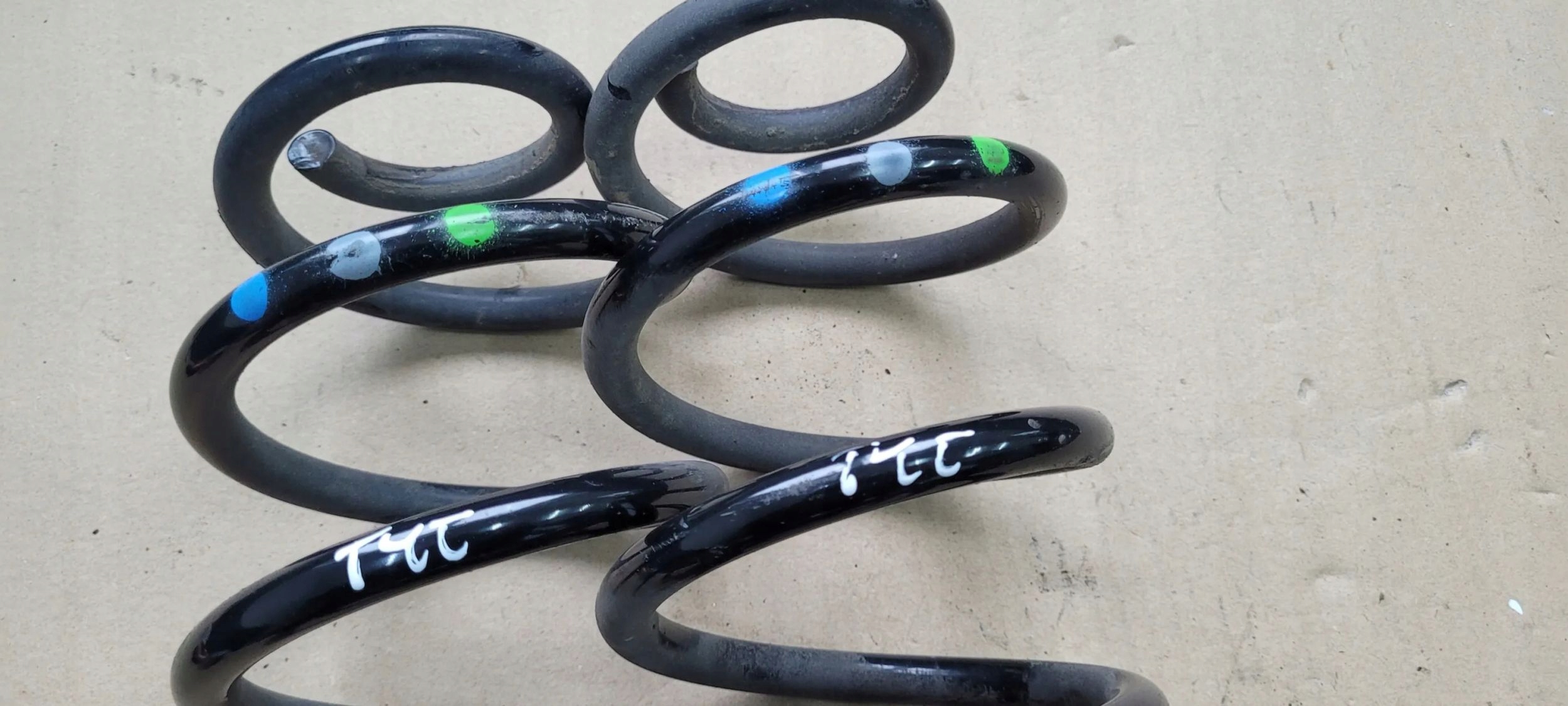 A6 C7 4G LIFT spring springs rear part left right 2X 1.8 2.0 TFSI SLINE