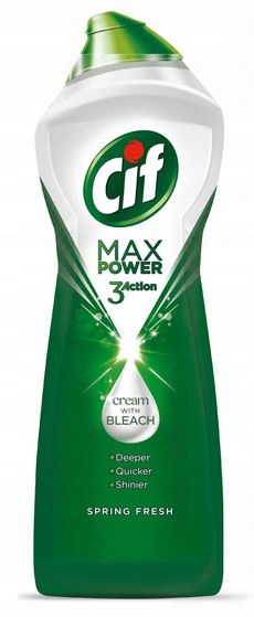 

Cif Max Power Spring Fresh Mleczko z wybielaczem