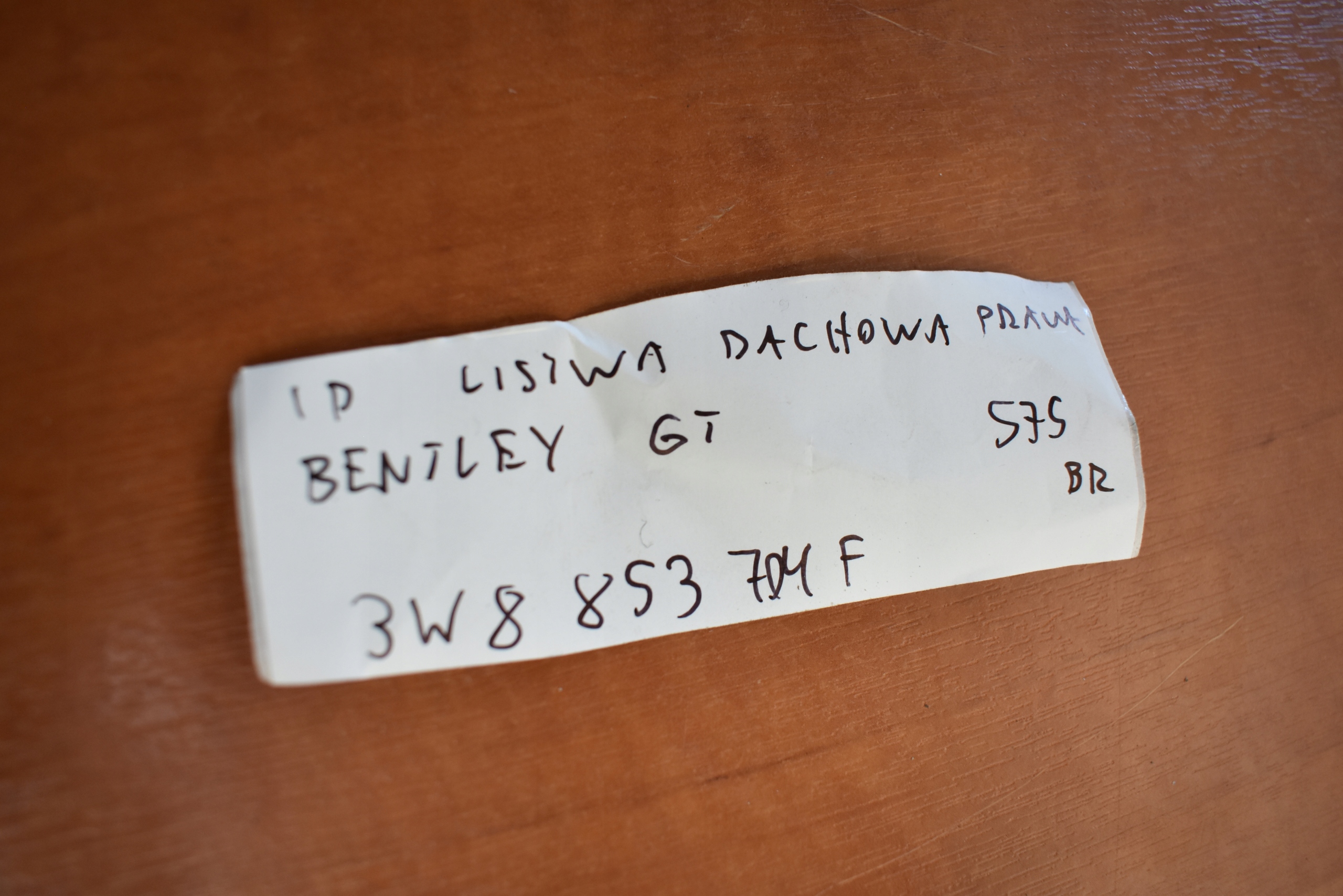 IDEALNA lišta streŠnÁ pravá BENTLEY GT 1
