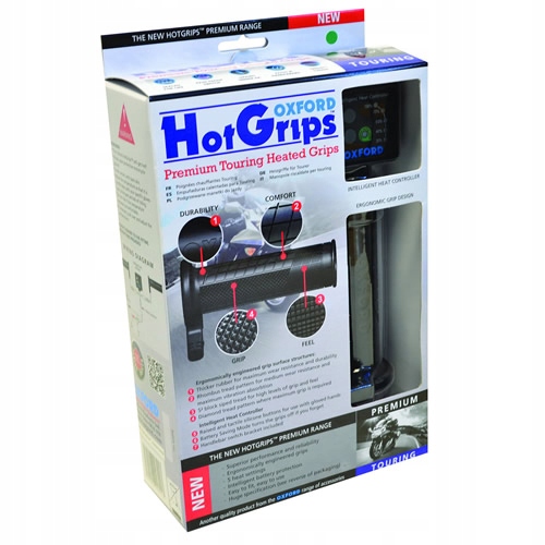 Oxford Vyhrievané manžety Touring s ovládacím panelom 22Mm Dĺžka 110-12