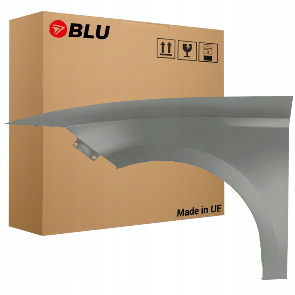 Blu Blatník Seat Leon III 3 5F LS7U levý stříbrný 12-20 přední GrauSombra