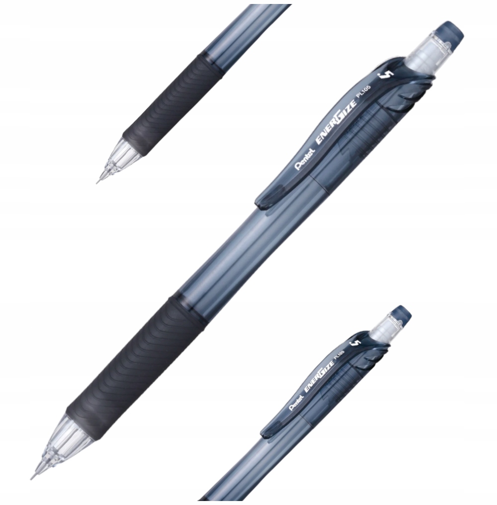 Ołówek automatyczny Pentel 0,5mm HB czarny PL105