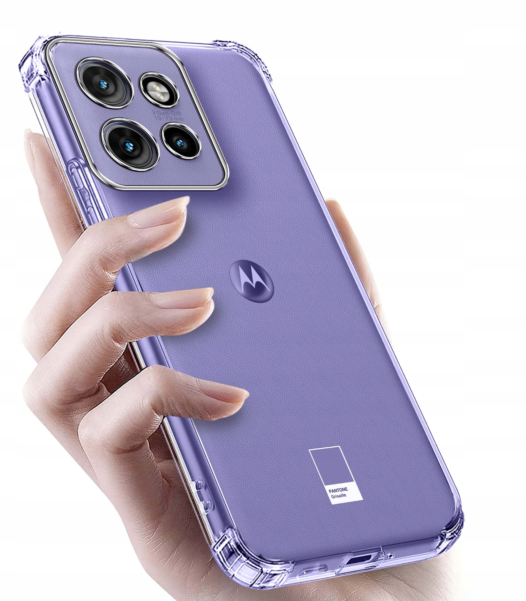 Pouzdro pro Motorola Edge 50 Neo Case Bezbarvé Ochranné Premium Lehké Stylové