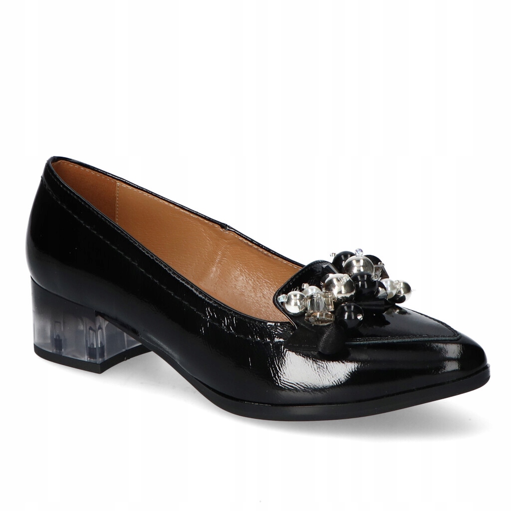 Polobotky Gamis 5003/A128 Černý lak 36