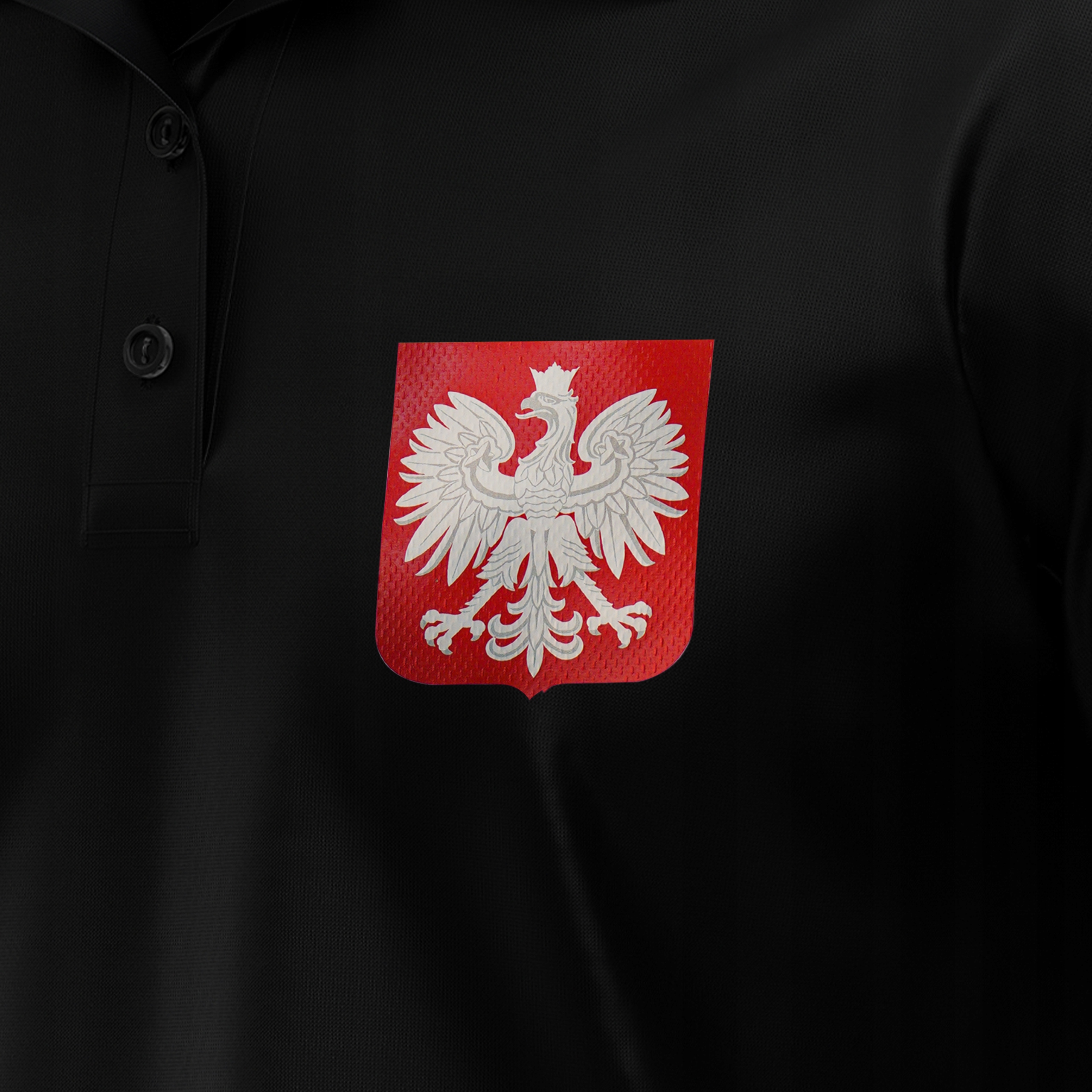 Koszulka Polo Reprezentacji Polski z własnym nadrukiem Nazwa drużyny Reprezentacja Polski