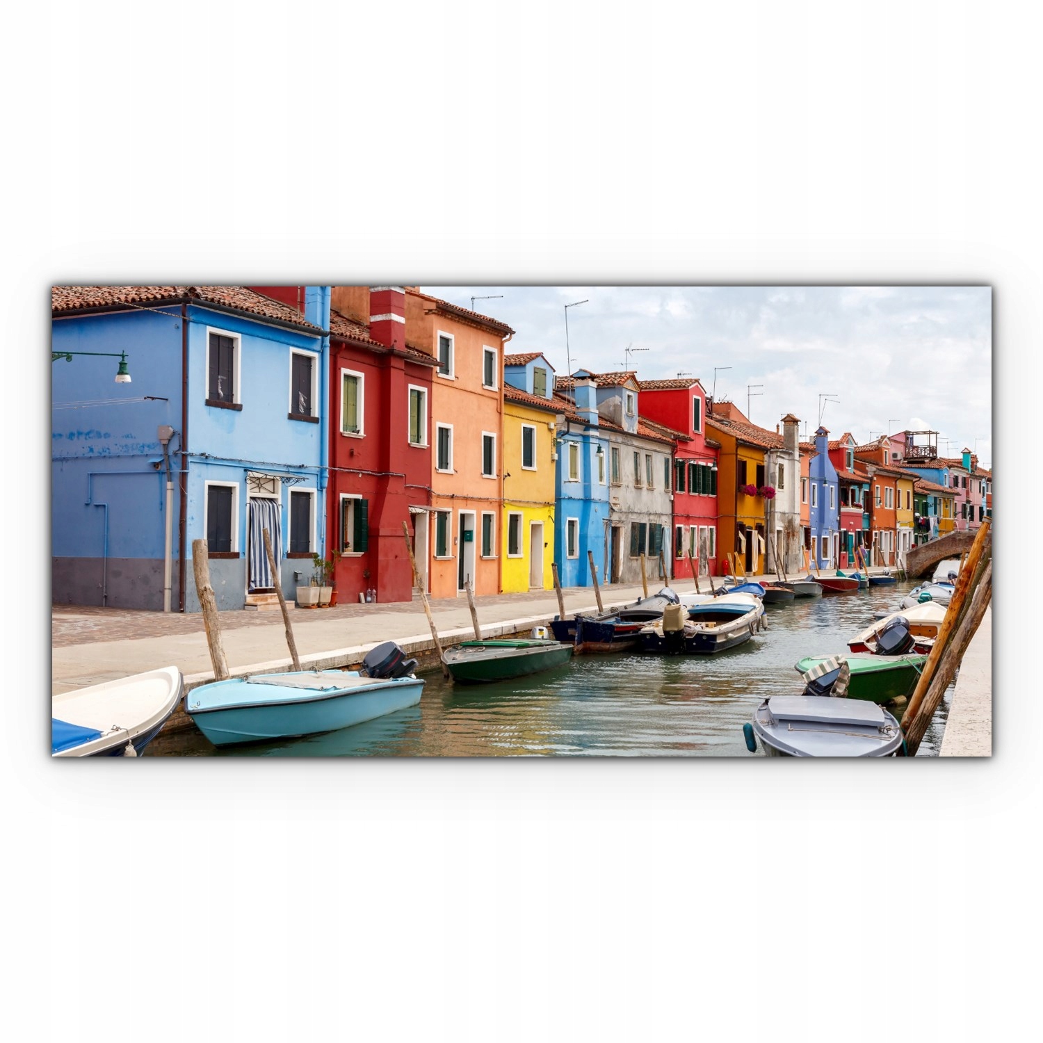 

foto-obraz na płótnie 120x60 Wyspa Burano Włochy