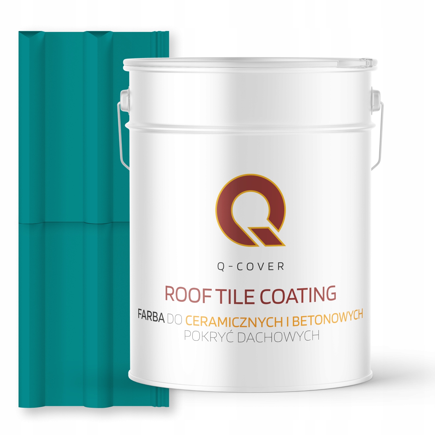 Farba Na Betónovú Keramickú Strechu Modrá Tyrkysová Ral 5018 10 L Lesk