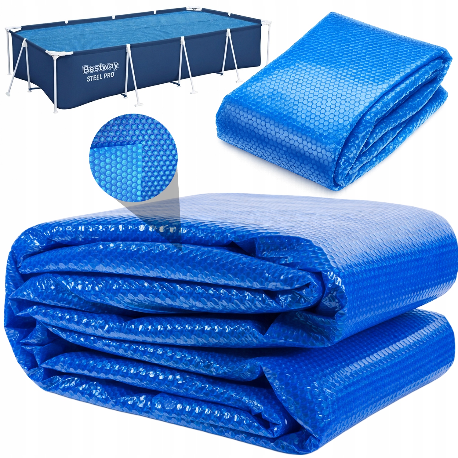 Solární Kryt Ohřívající Vodu Se Hodí Do Bazénu Bestway 56424