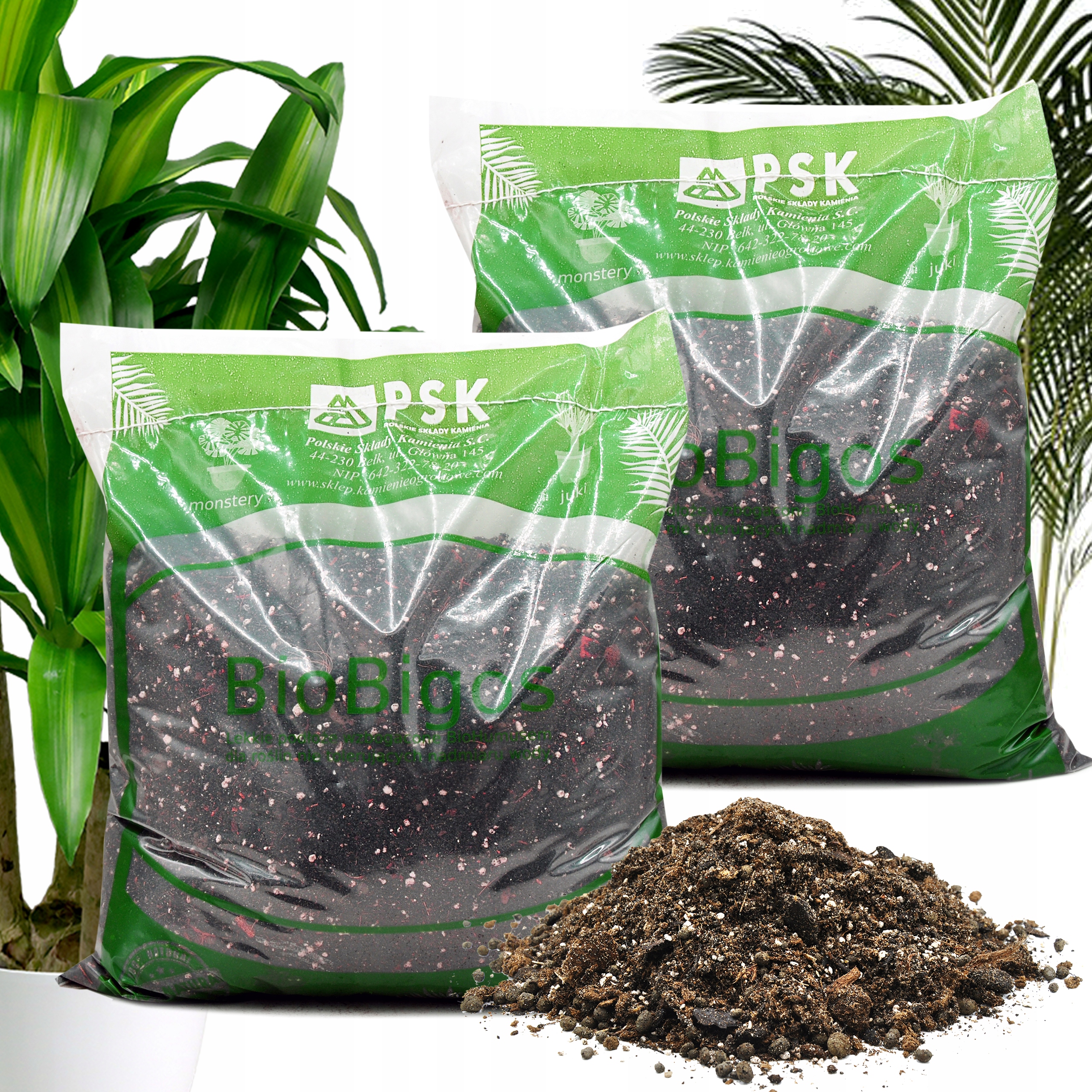 

Bigos Podłoże do Monstera, Filodendron, Juka 10L