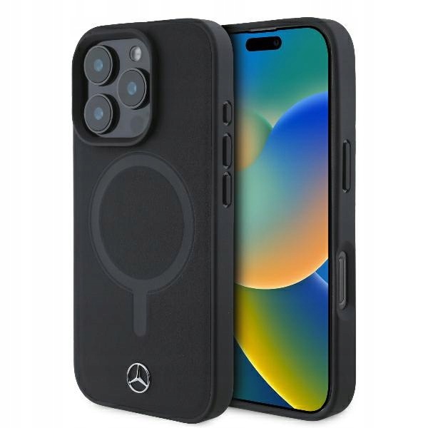 Mercedes MEHMP16L23RCMK iPhone 16 Pro 6.3" czarny/black hardcase MagSafe