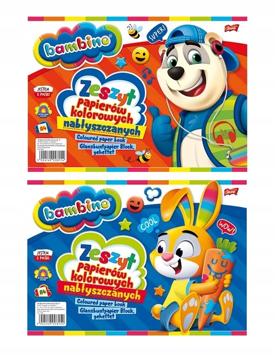 Zeszyt papierów kolorowych nabłyszczanych Kod producenta 5903235001802