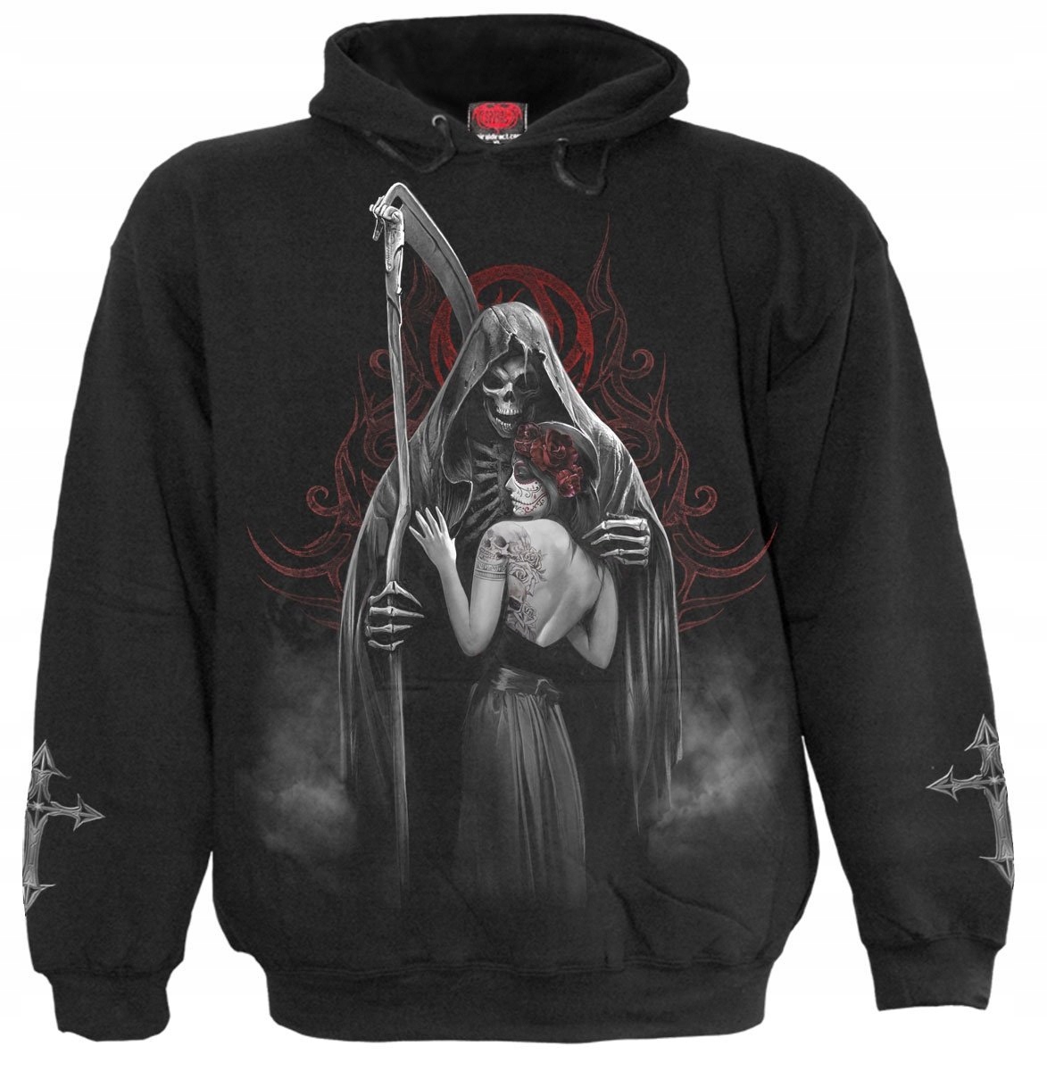 Dead Kiss Mikina Spiral XL