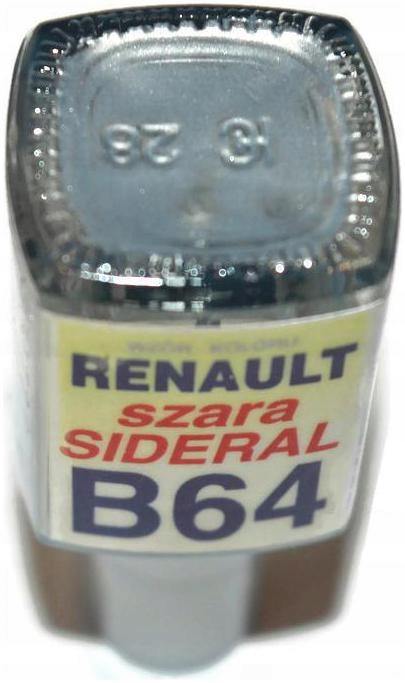 LAKIER RENAULT TEB64 B64 SZARA ZAPRAWKA DO RYS ARA 10 ML