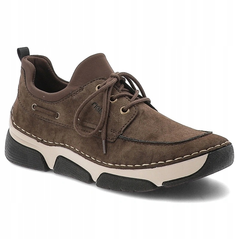 Dámské polobotky Rieker, hnědé, 45959-26 Brown