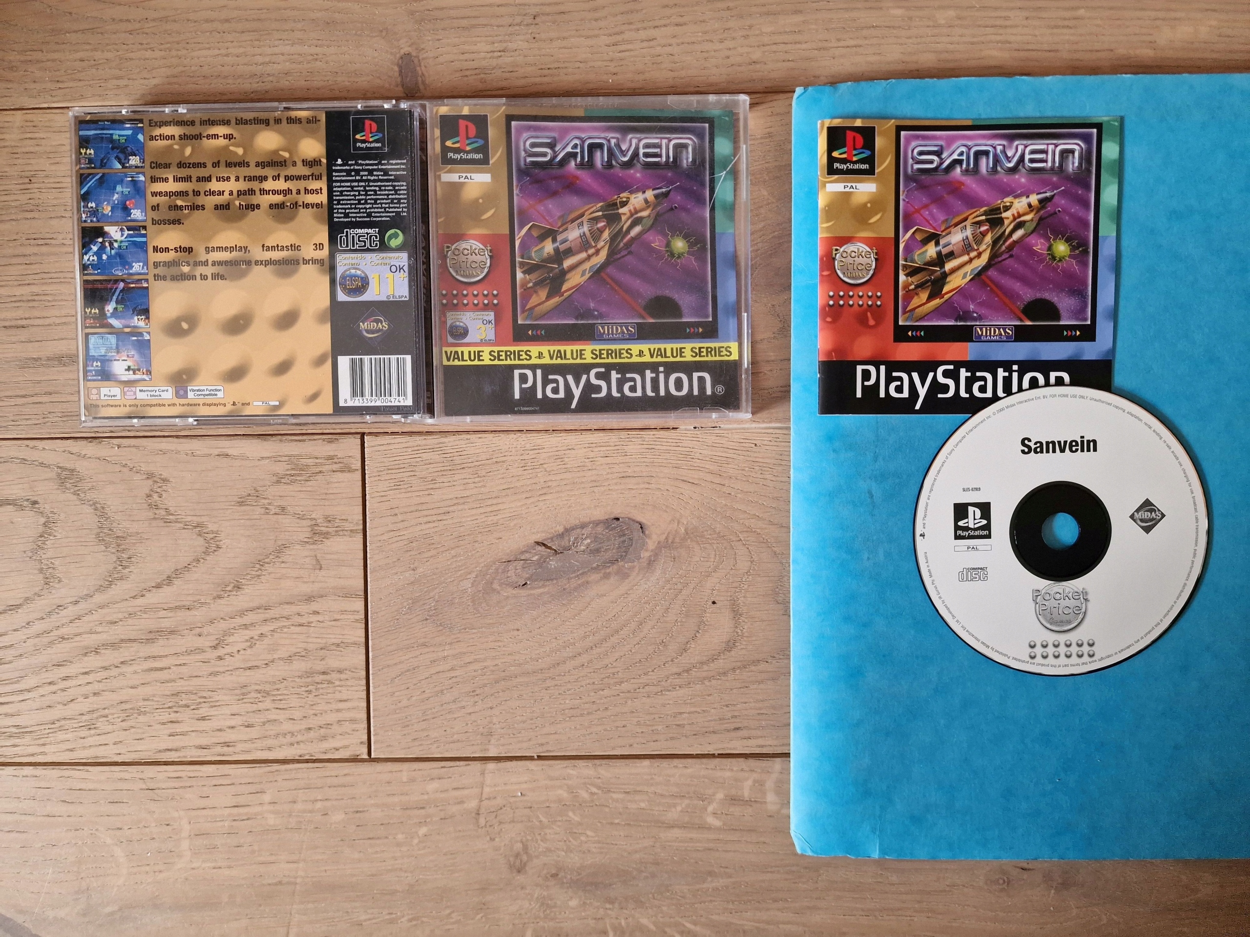 Sanvein Platforma Sony PlayStation (PSX)