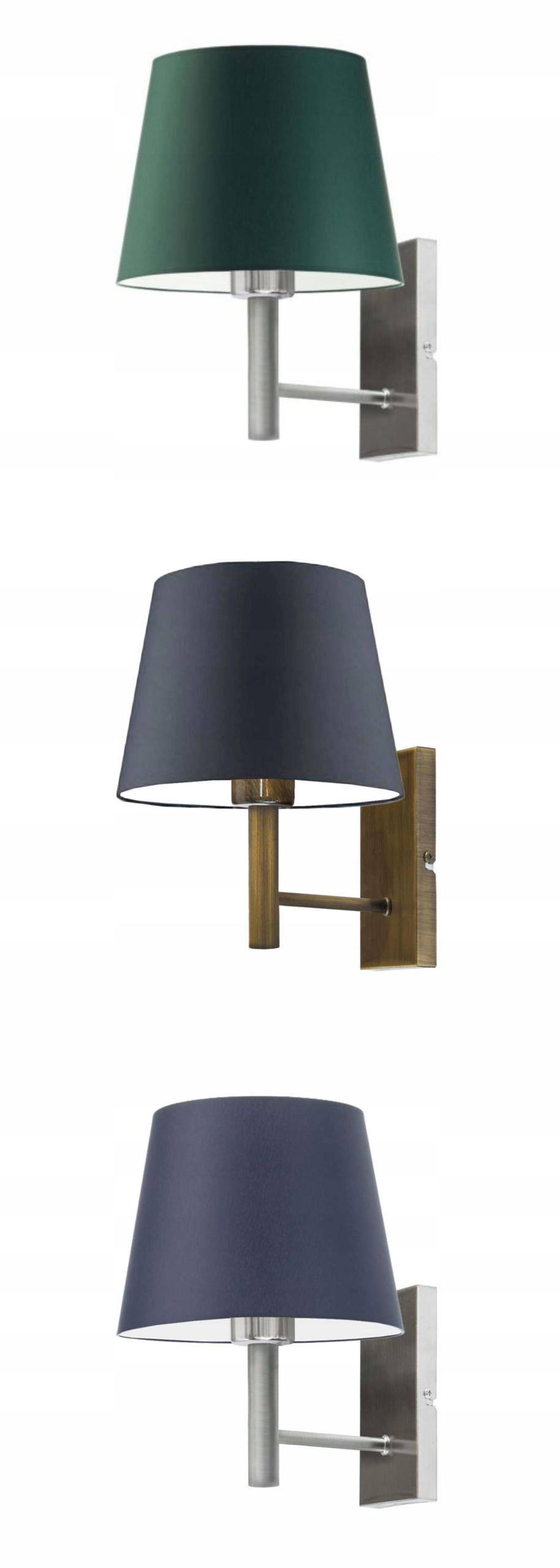 Kinkiet lampa ścienna abażur LED E27 kinkiet ścienny fioletowy Kod producenta 573286-4-755