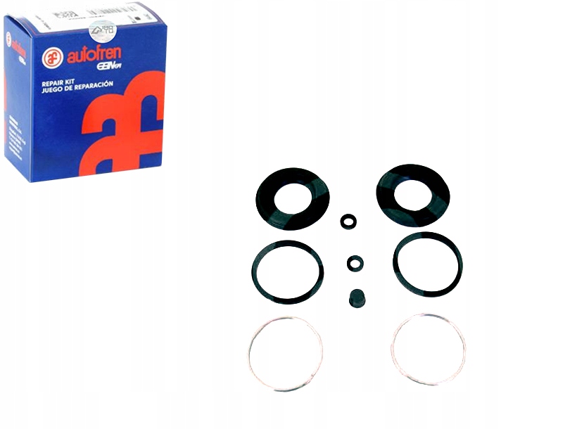 ZESTAW NAPRAWCZY ZACISKU MERCEDES TYŁ W201 AUTOFRE