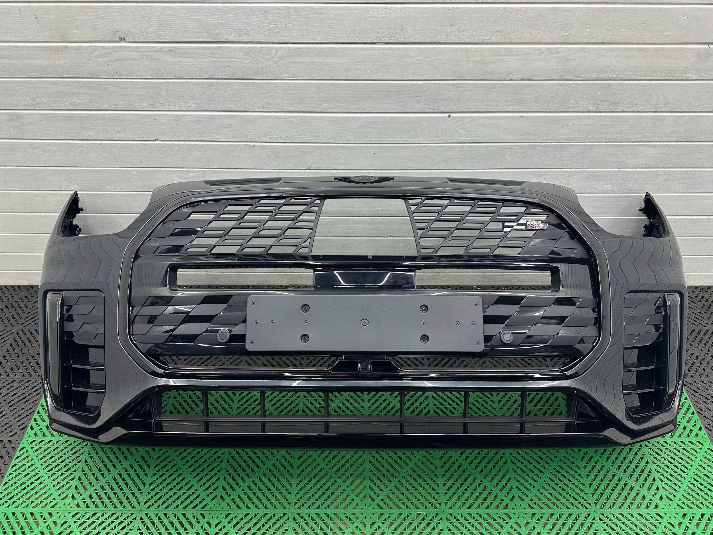 front bumper Mini Countryman U25 JCW complete colour C6P LEGEND GREY
