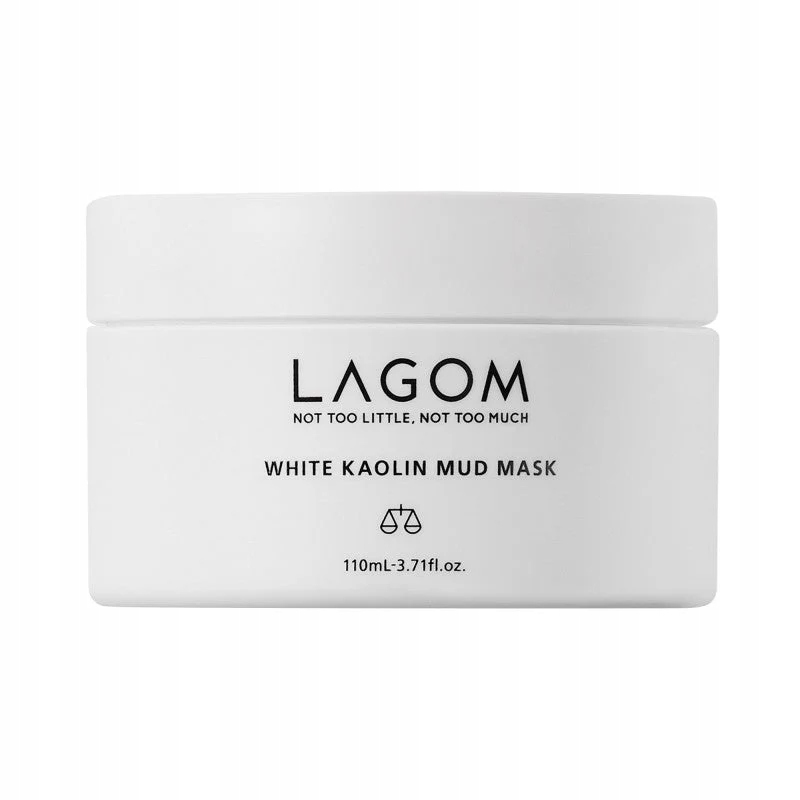 Lagom Bílá jílová čisticí maska 110 ml