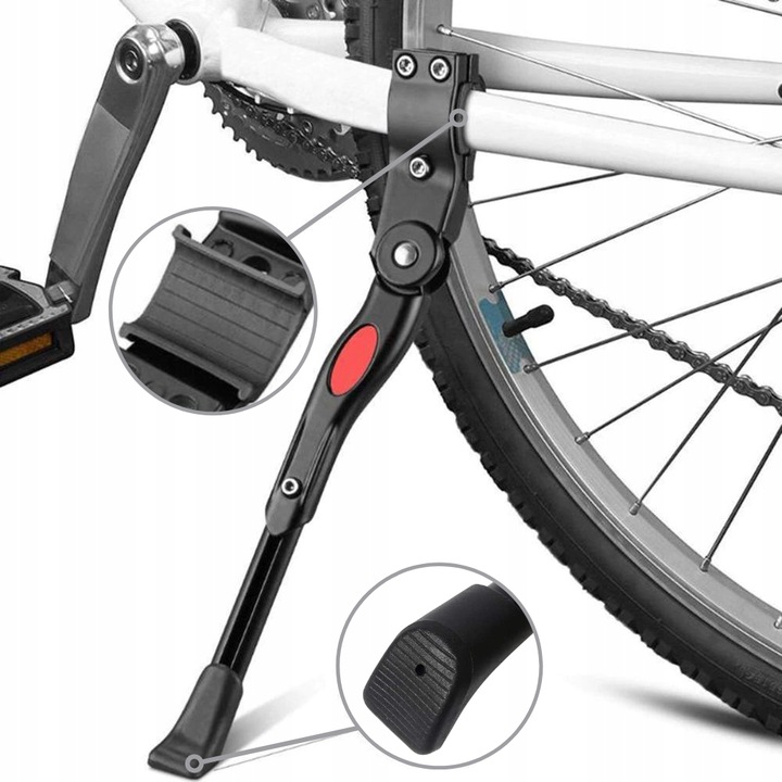 NÓŻKA STOPKA ROWEROWA ROWERU REGULOWANA PODPÓRKA