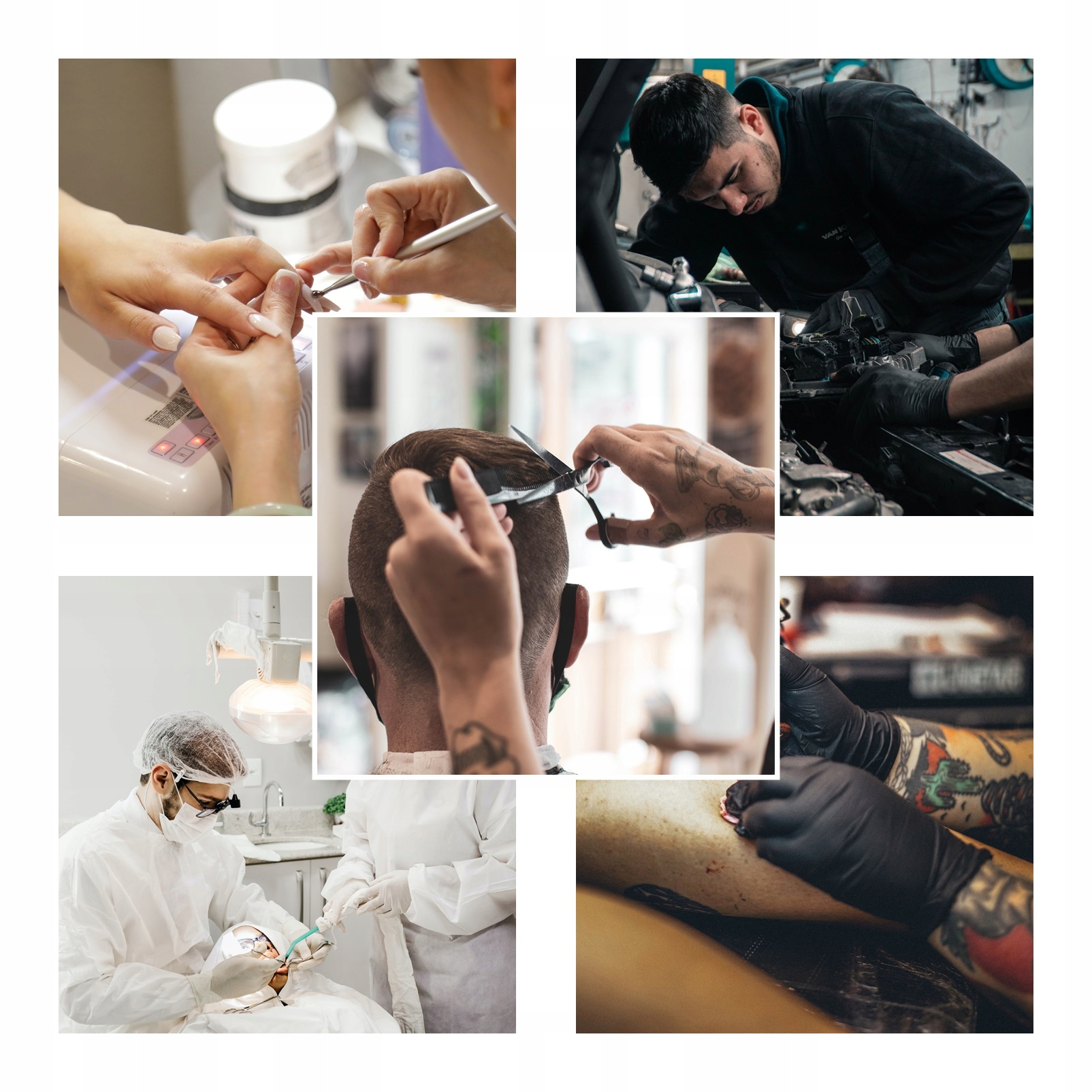 STOŁEK FRYZJERSKI HOKER TABORET KOSMETYCZNY FOTEL Głębokość siedziska 46 cm