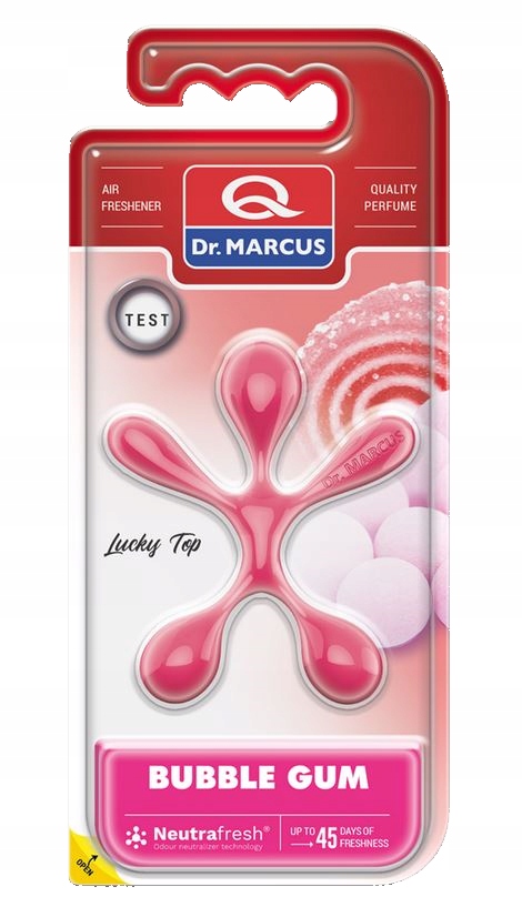 Dr. Marcus zapach do auta Lucky Top Bubble Gum 45 dni