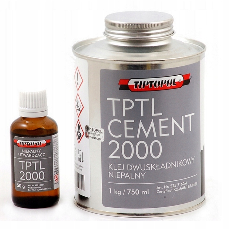 Klej do gumy i taśmociągów Tip Top Cement Sc 2000 z utwardzaczem