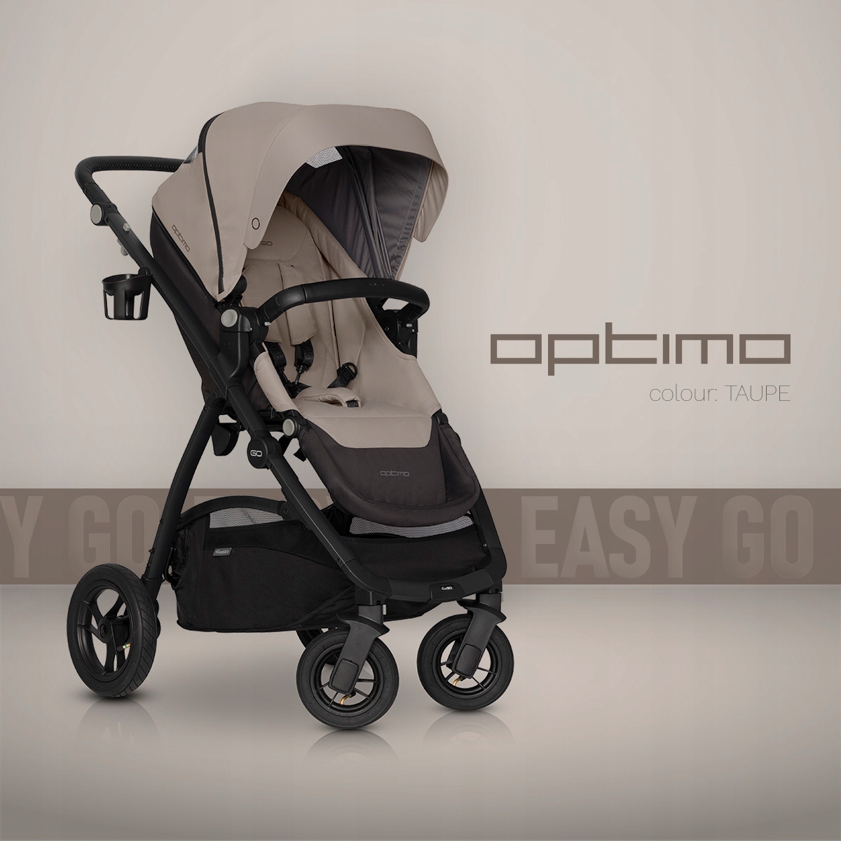 Wózek 2w1 dziecięcy Optimo EASYGO ADAPTERY TORBA Marka Easy Go