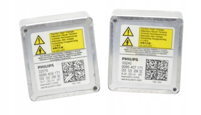 Xenónové žiarovky Philips D5S 25W Nový Test 2ks Audi Vw Seat Škoda Originál