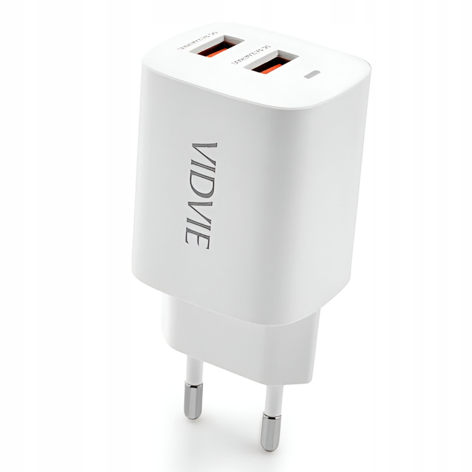 ŁADOWARKA SIECIOWA DUAL 2x USB 2.4A QC3.0 VIDVIE PLE250 BIAŁA SMART CHARGE Marka VIDVIE