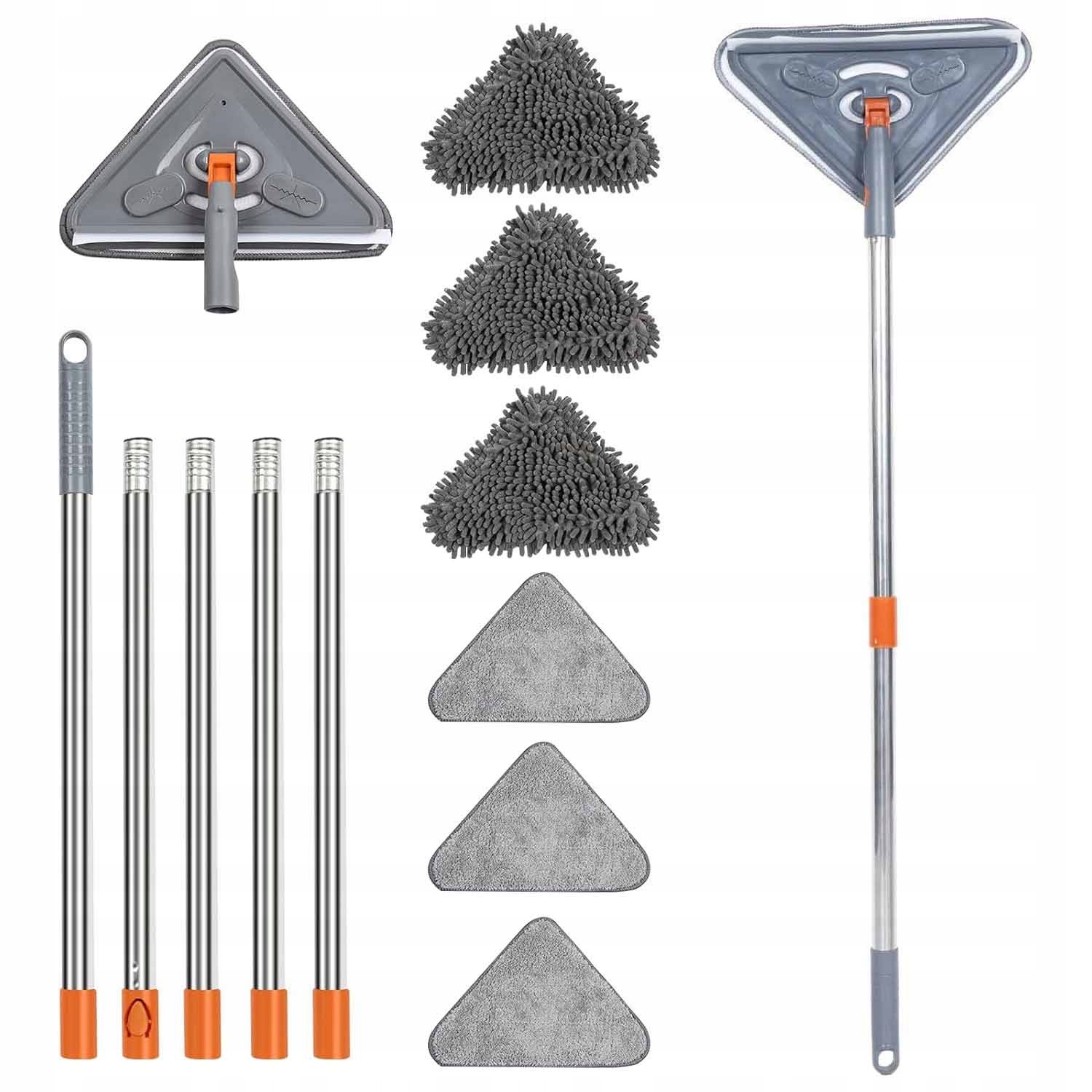 Levně Rotační rotační Mop 360 Spin Automatický Odšťavňovač 6 Nástavců