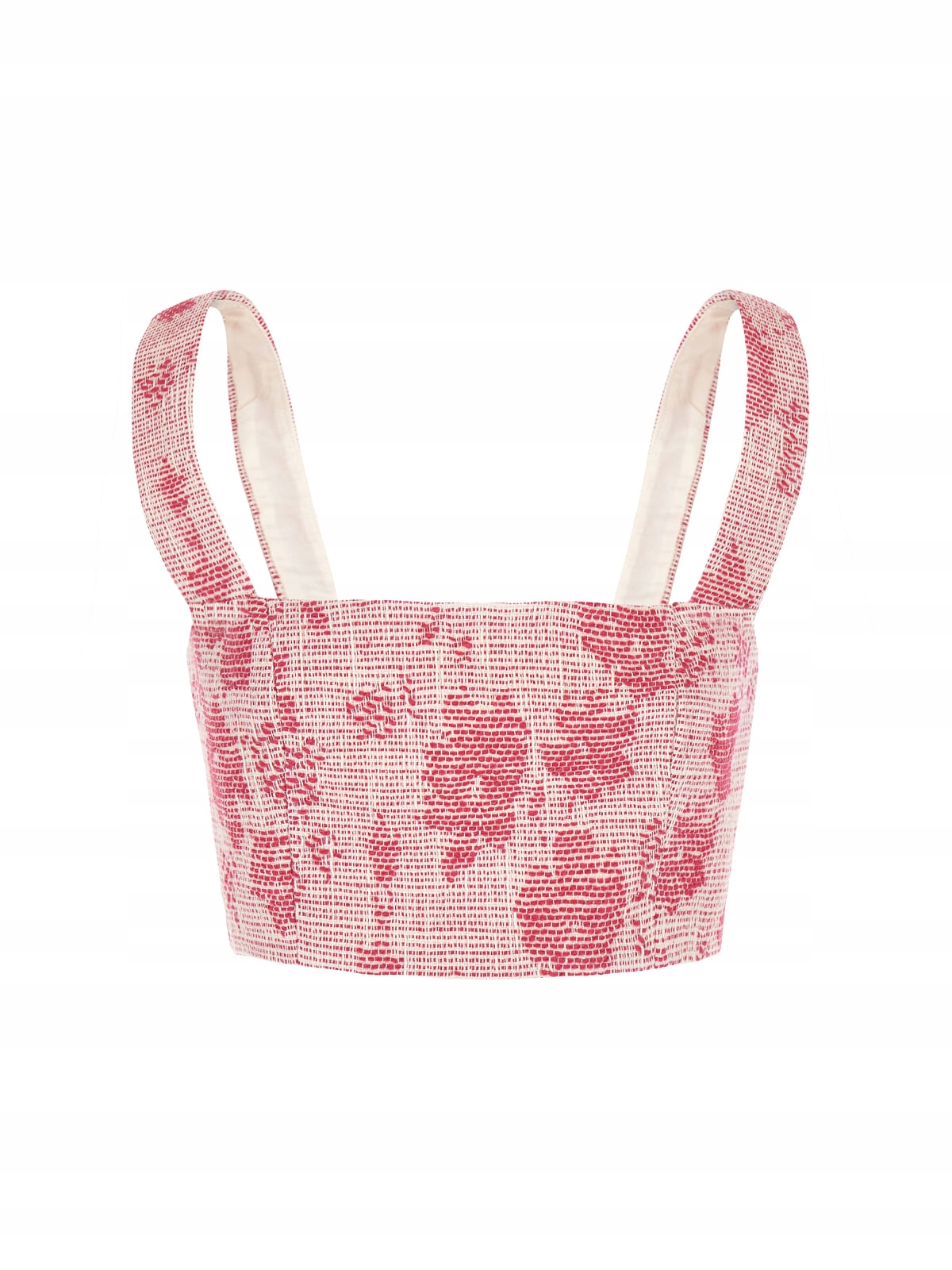 Guess Růžový Top Na Širokých Ramínkách S Potiskem Xxs Gga