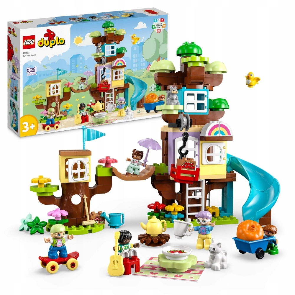 

Lego Duplo Town Domek na drzewie 3w1 10993