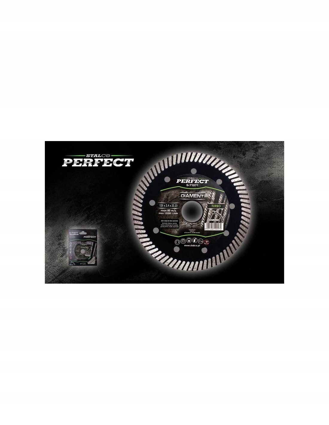 Diamantový Kotouč 230 mm Turbo Perfect
